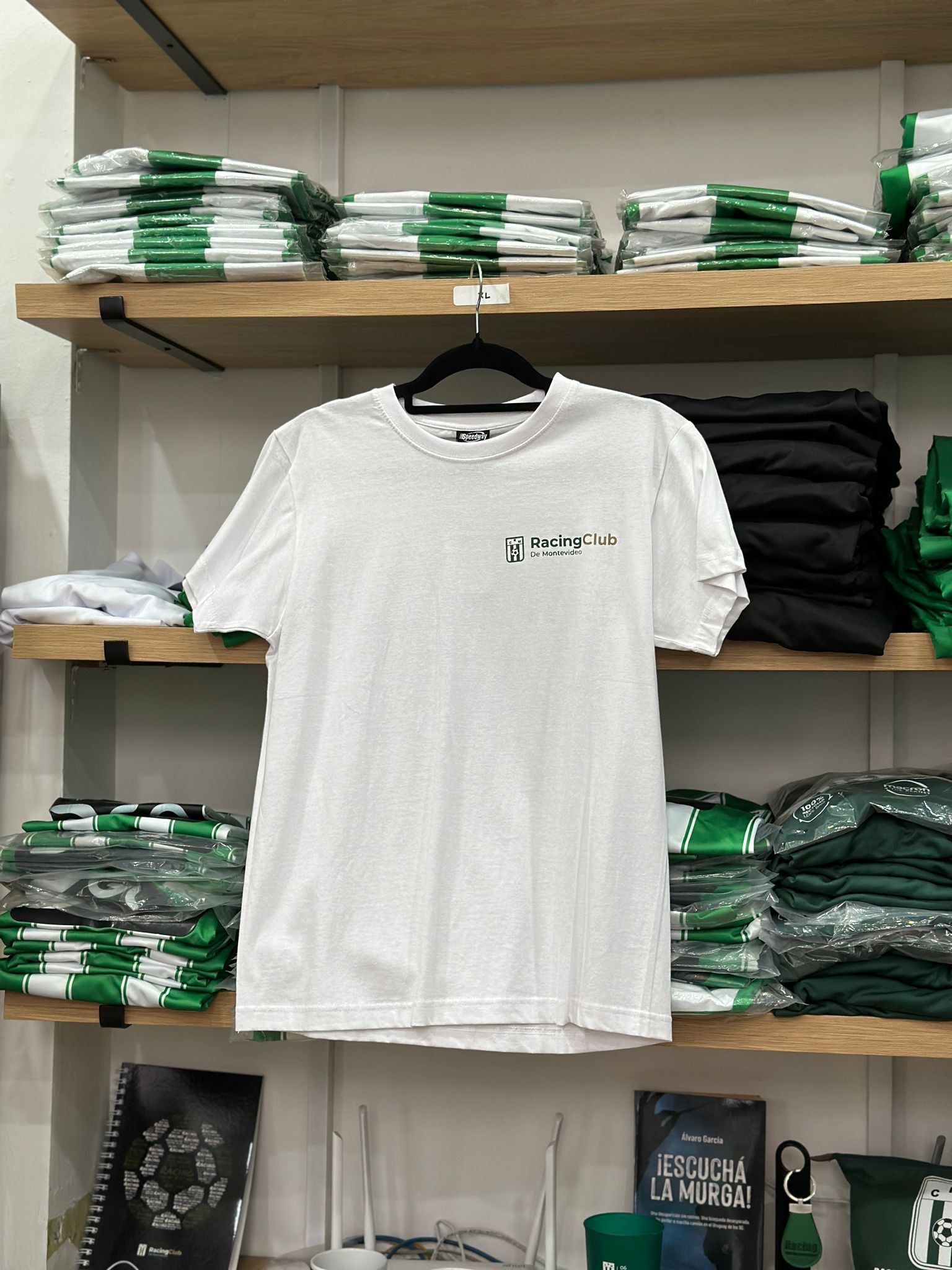Remera algodón diseño "RACING CLUB PEQUEÑO" - Imagen 2